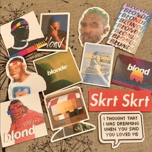 Handmade Frank Ocean Stickers 12 Piece